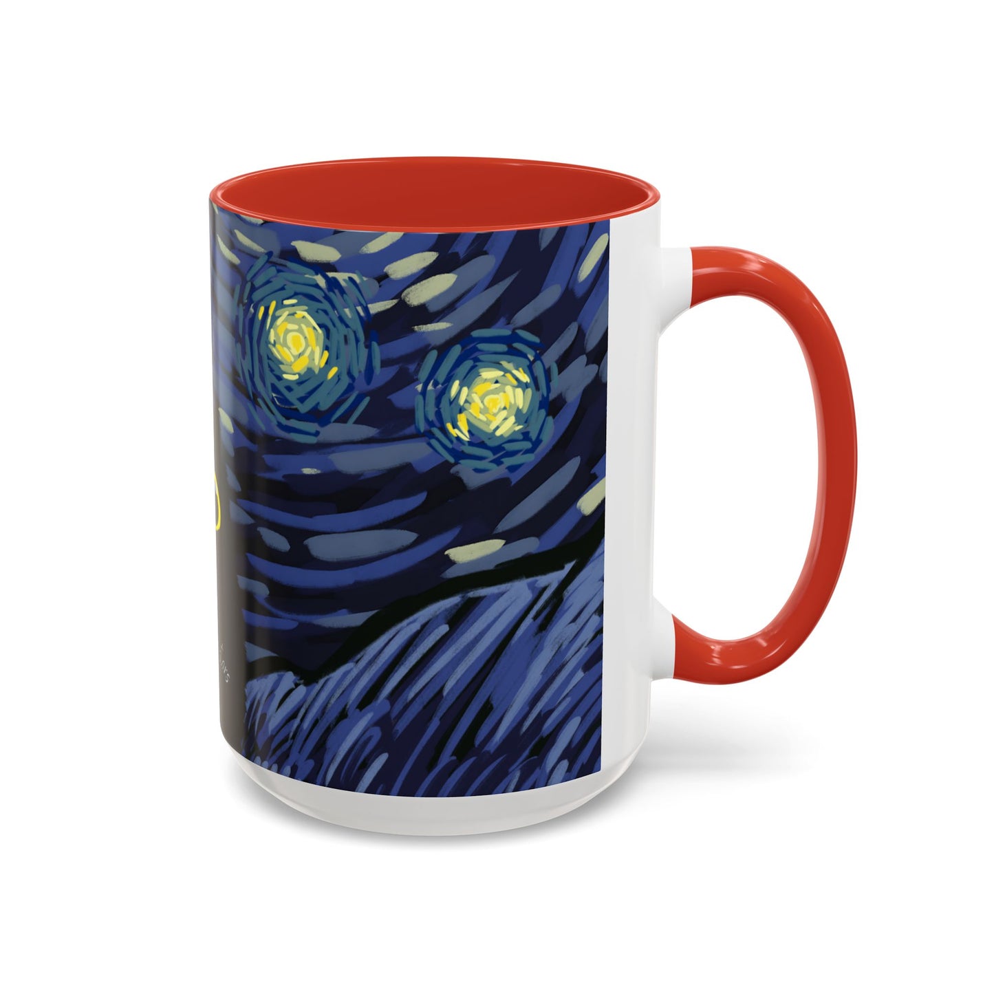 Starry Night-Inspired Mug (11, 15oz)