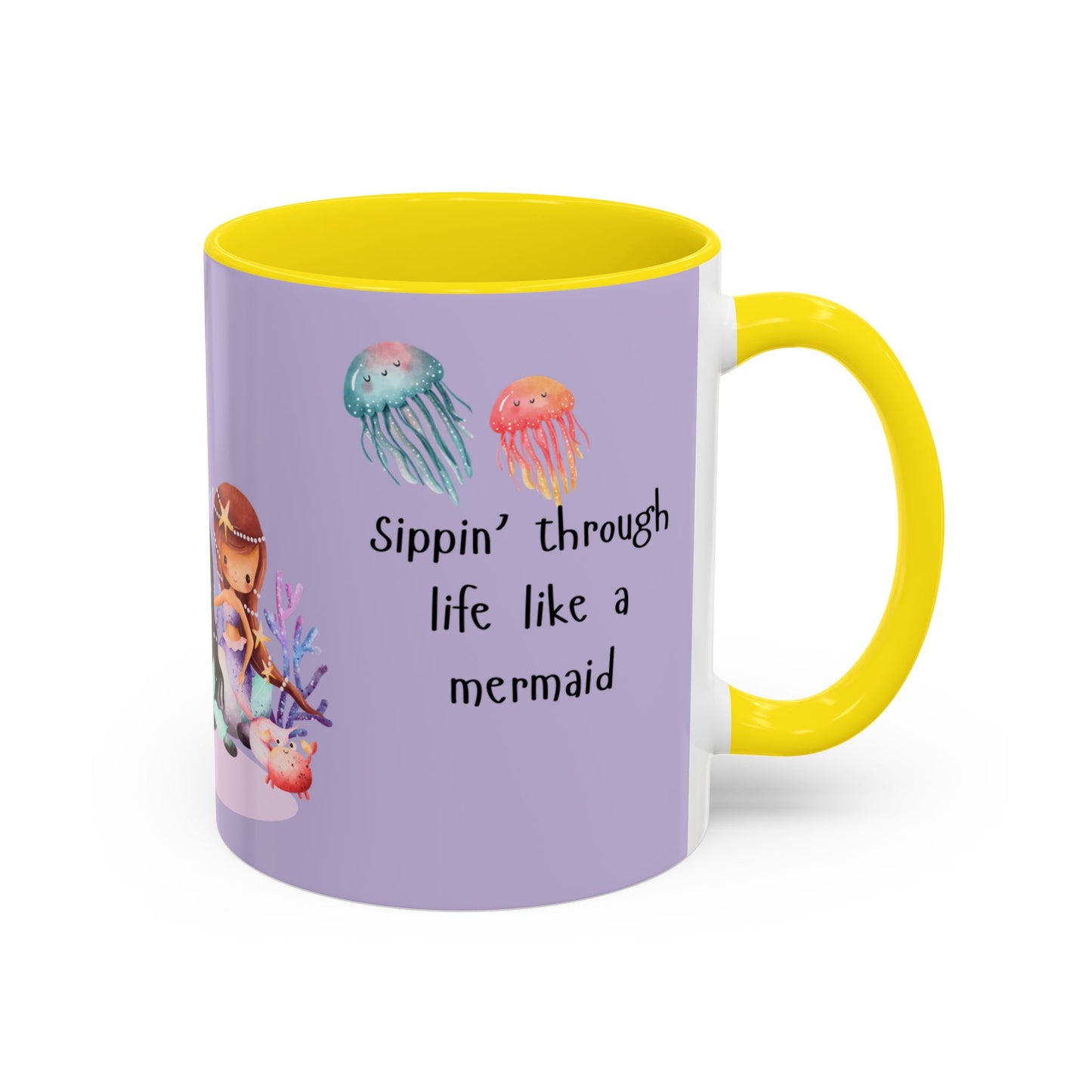 Coffee Mug - Mermaid Self-Love Design