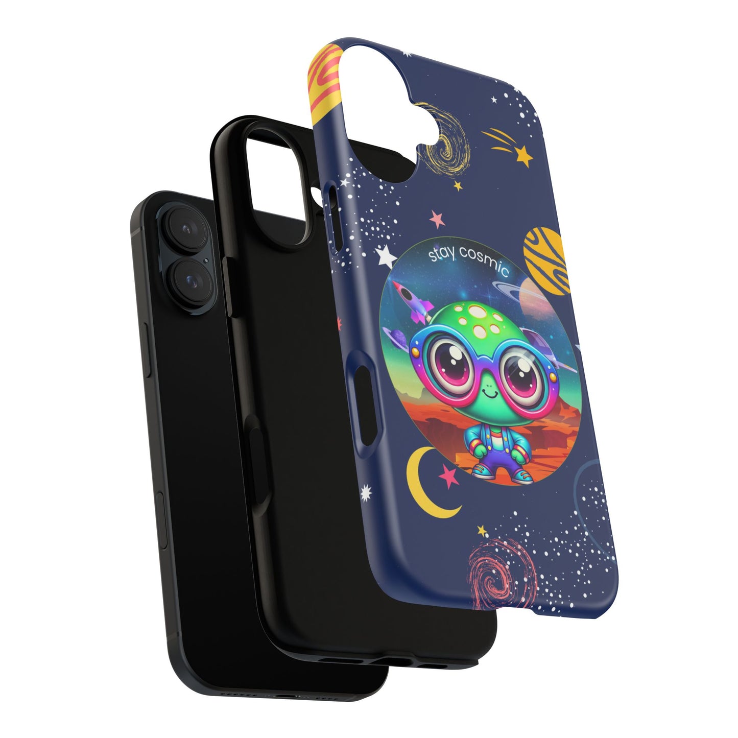 Out of This World - Cute Alien Phone Case with Space Vibes