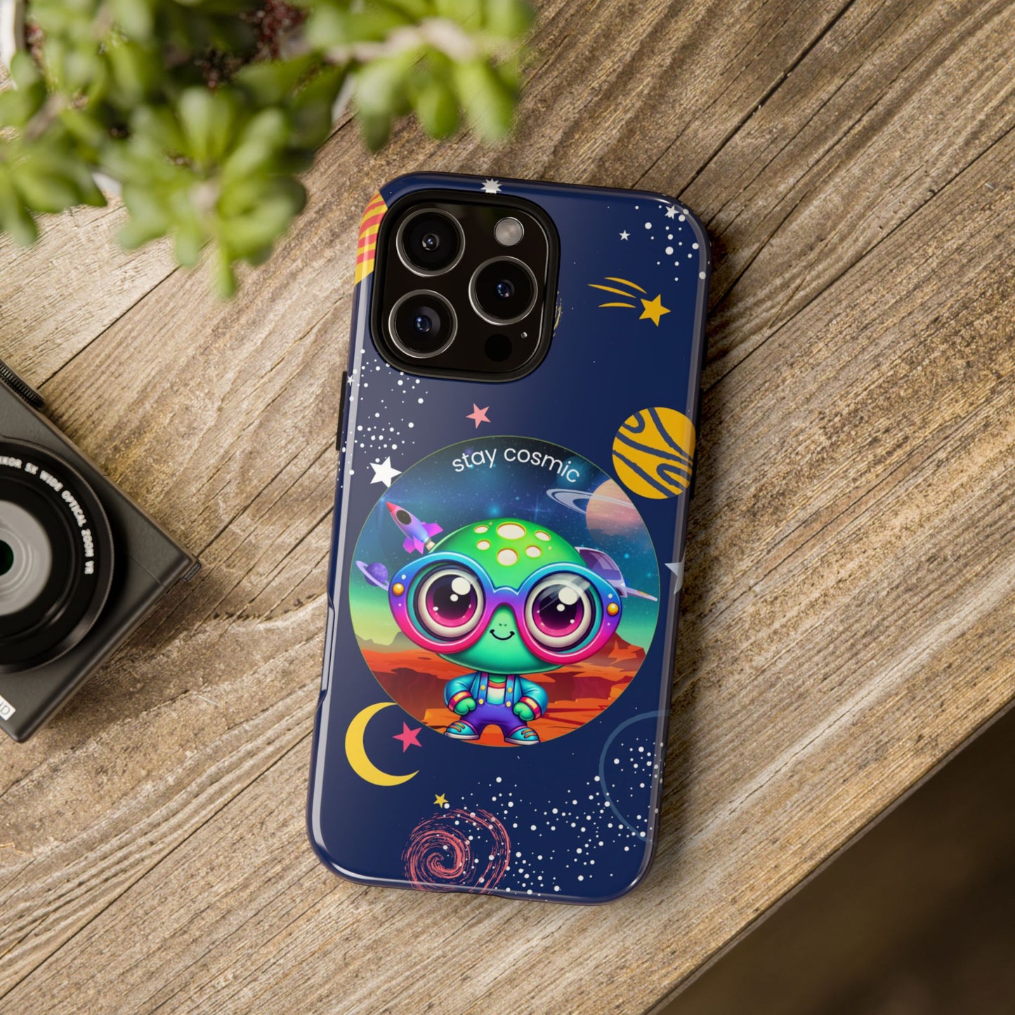 Out of This World - Cute Alien Phone Case with Space Vibes