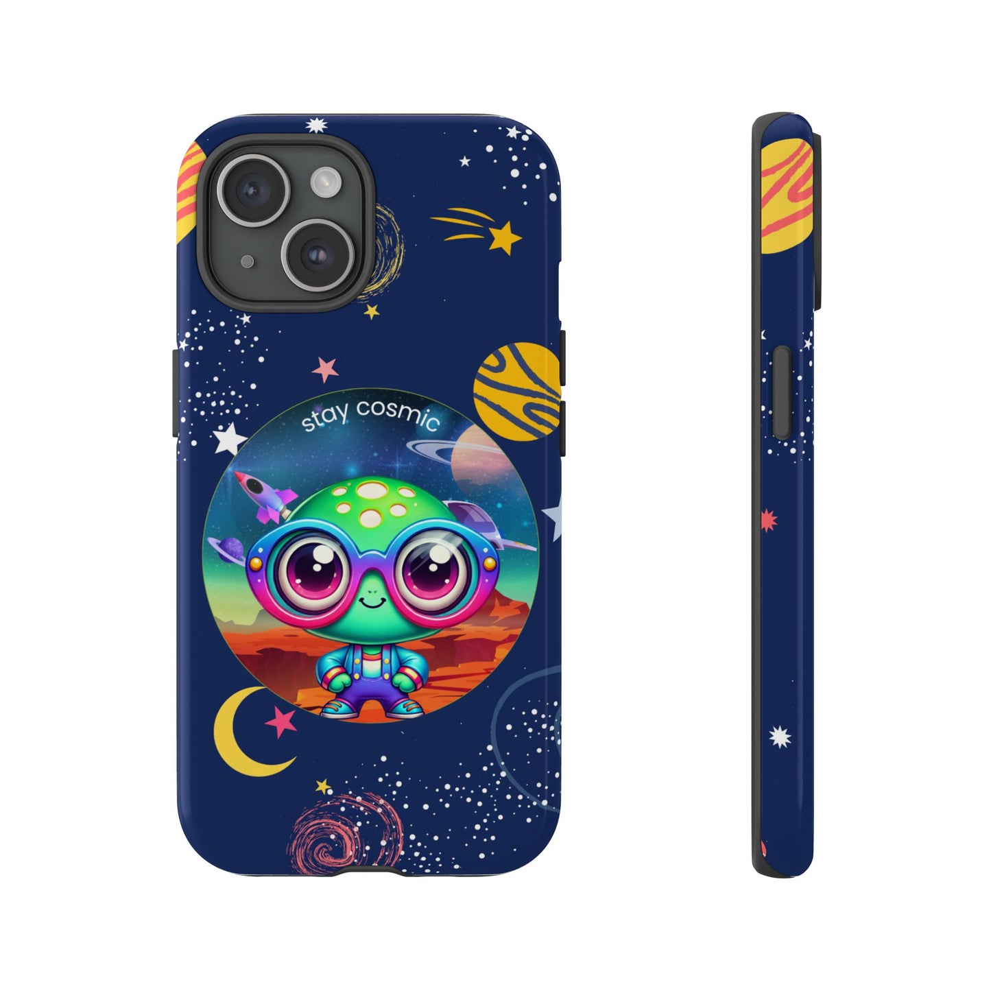 Out of This World - Cute Alien Phone Case with Space Vibes