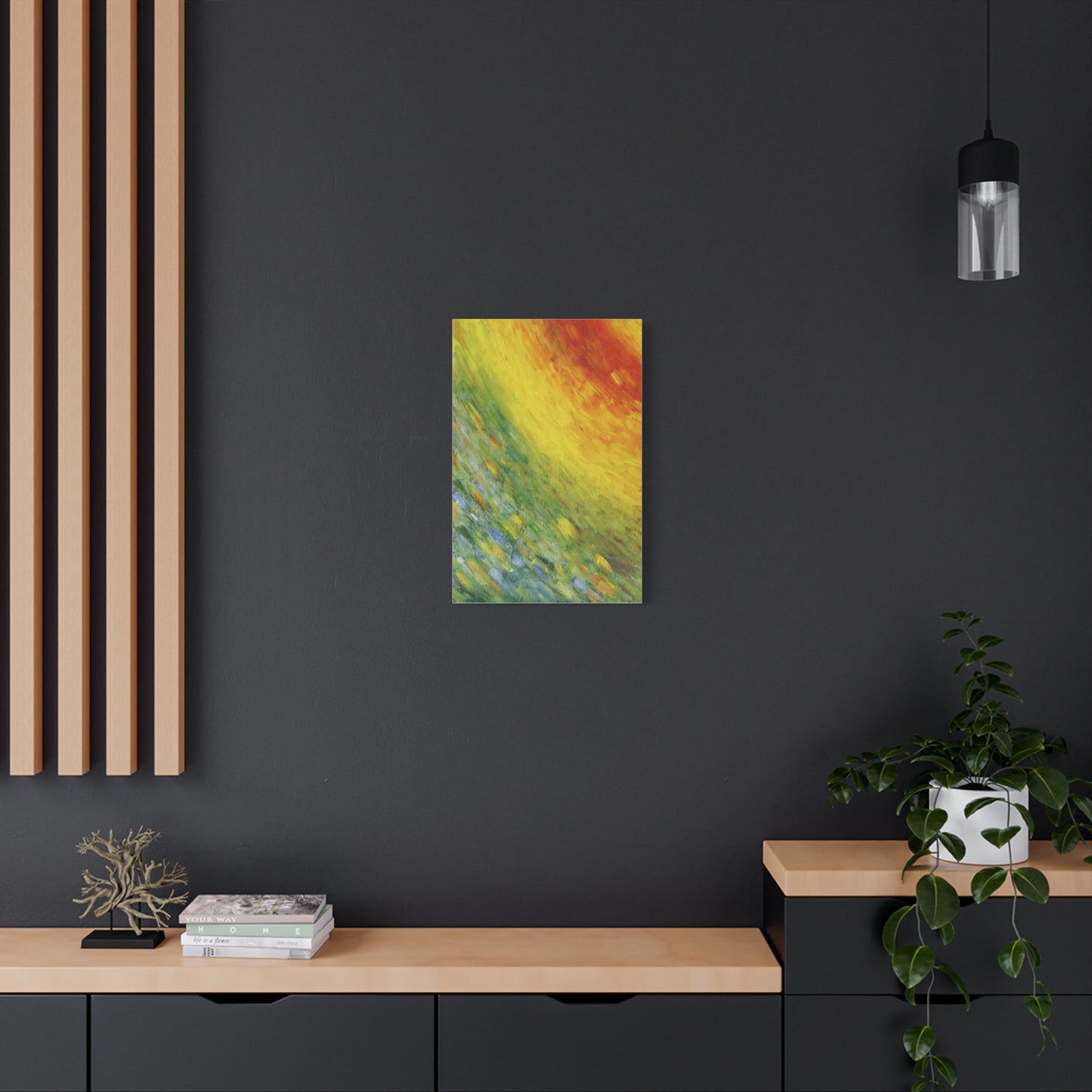 Vibrant Abstract Canvas – Aesthetic Wall Art for Modern Spaces