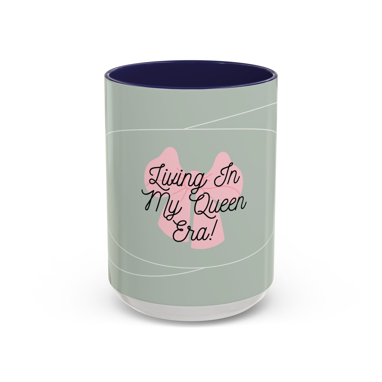 'Living In My Queen Era' Ceramic Mug (11, 15oz)