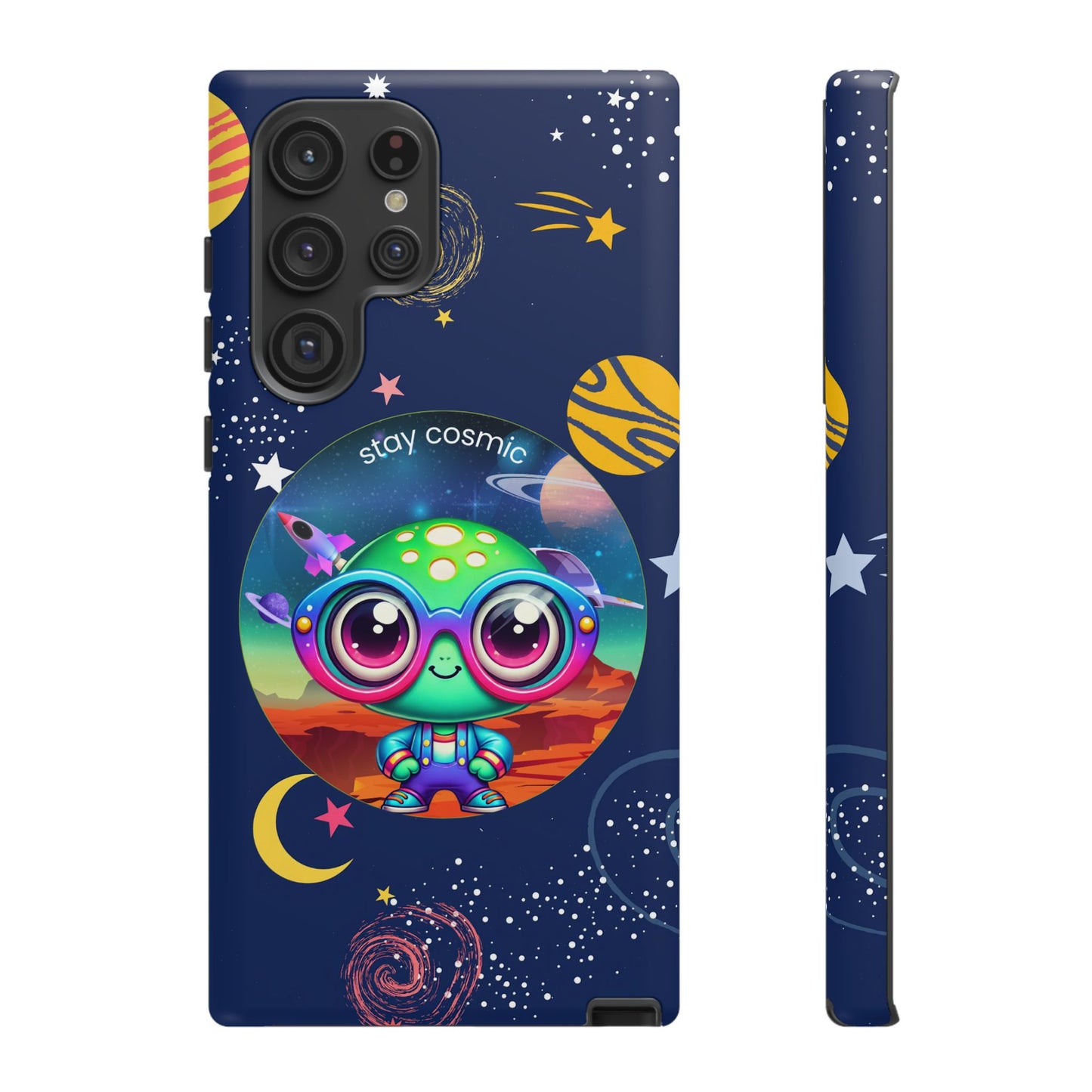 Out of This World - Cute Alien Phone Case with Space Vibes