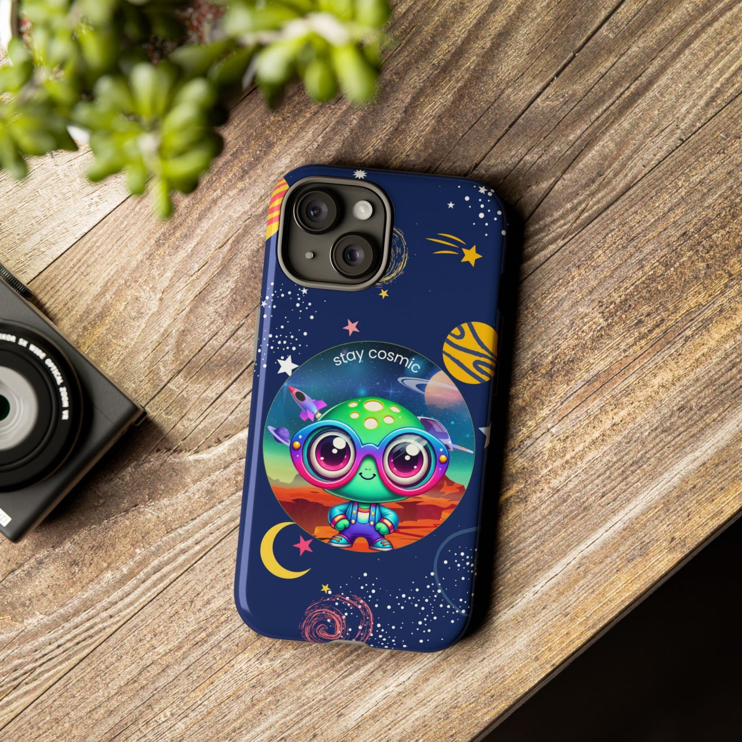 Out of This World - Cute Alien Phone Case with Space Vibes