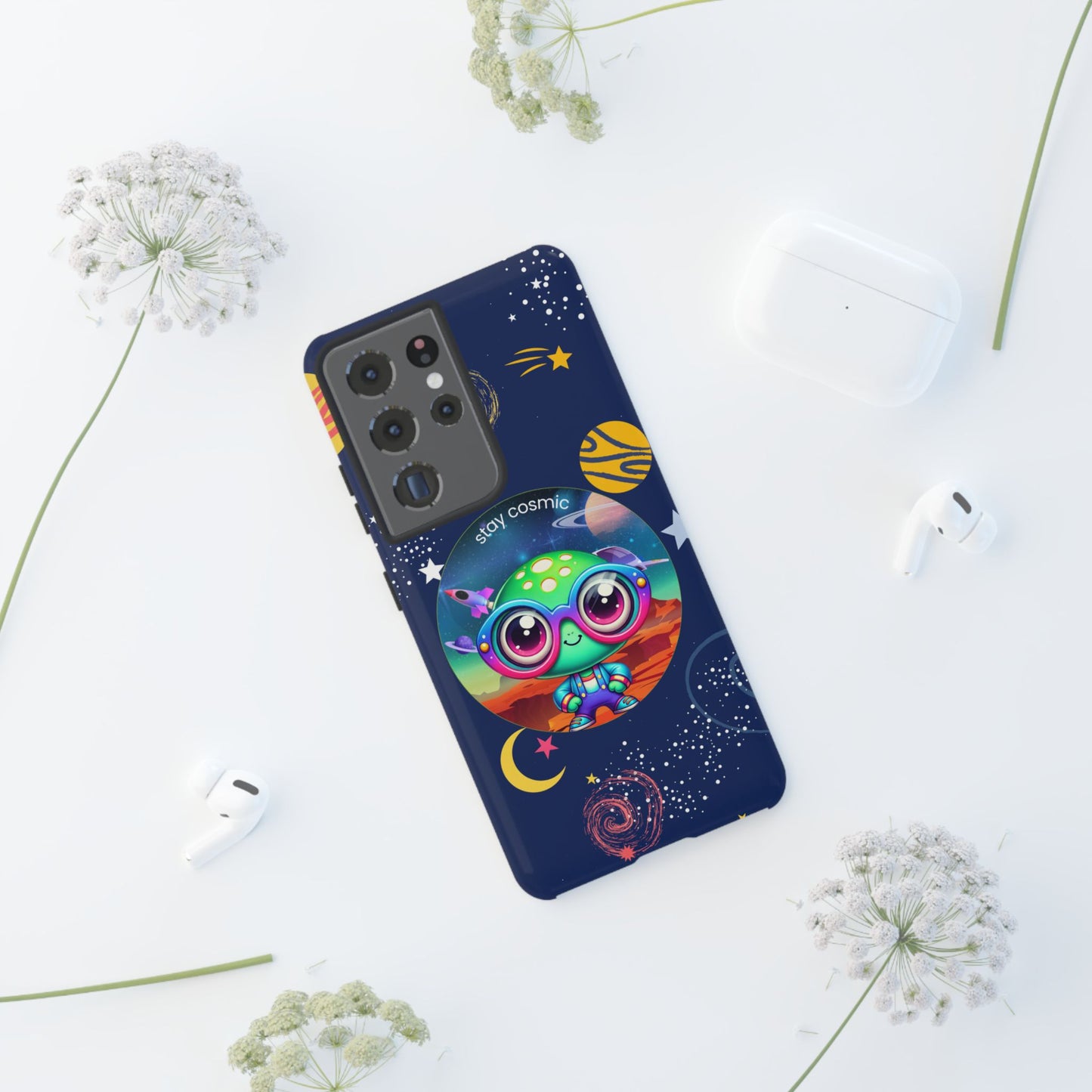 Out of This World - Cute Alien Phone Case with Space Vibes