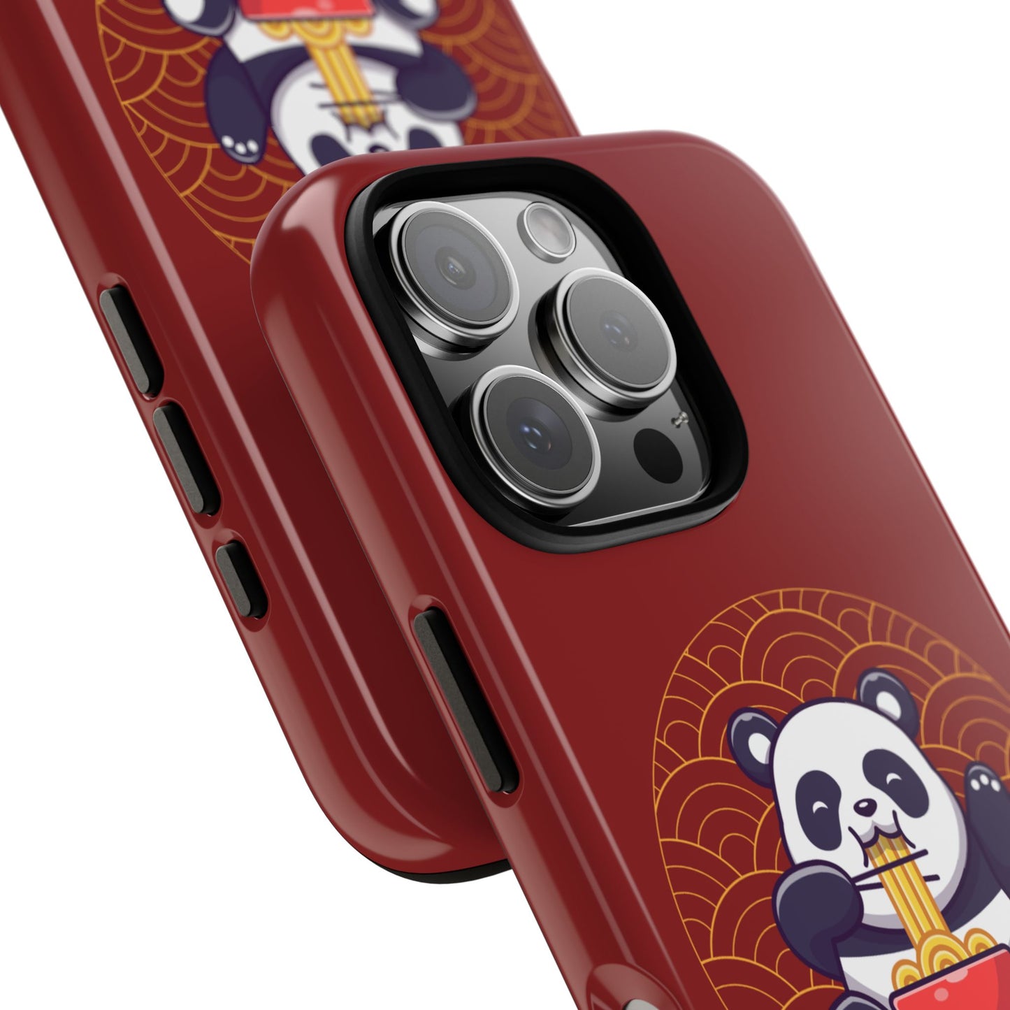 Panda Slurping Noodles Phone Case