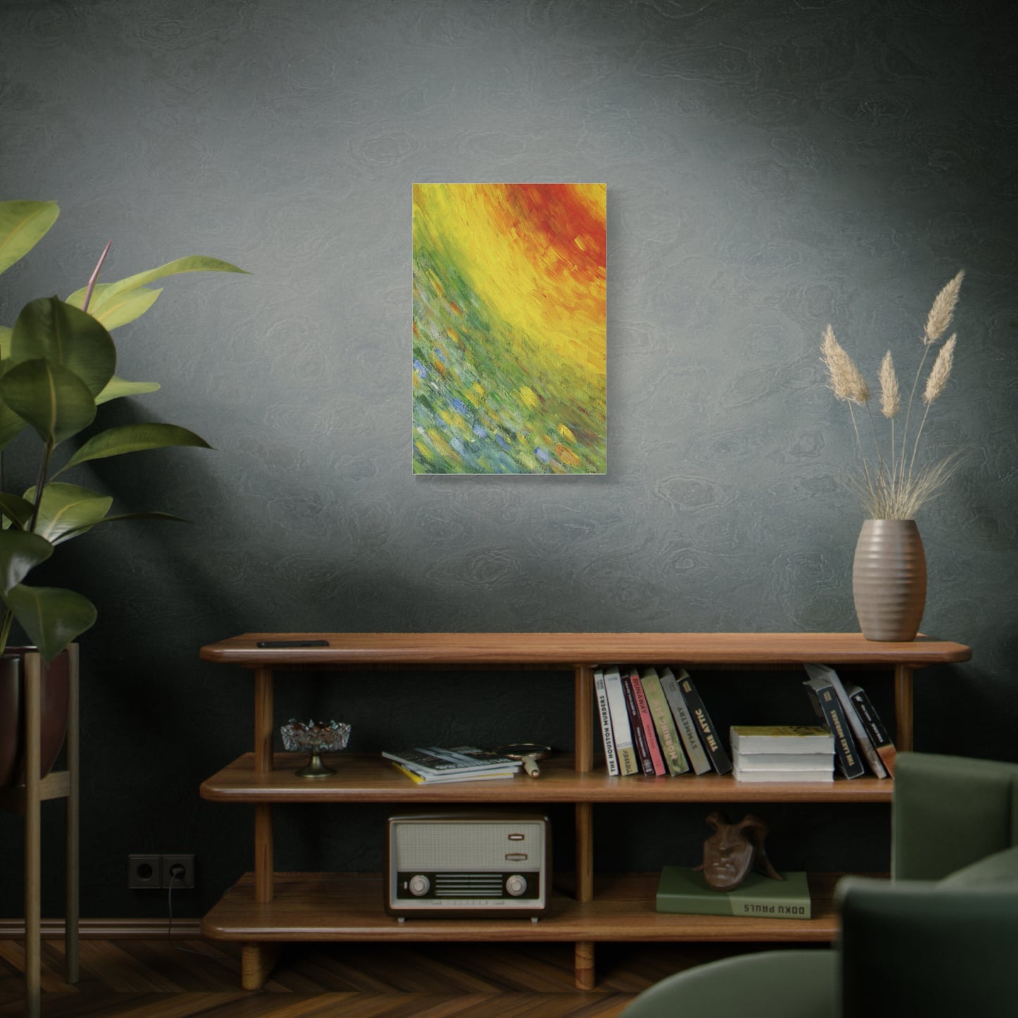 Vibrant Abstract Canvas – Aesthetic Wall Art for Modern Spaces