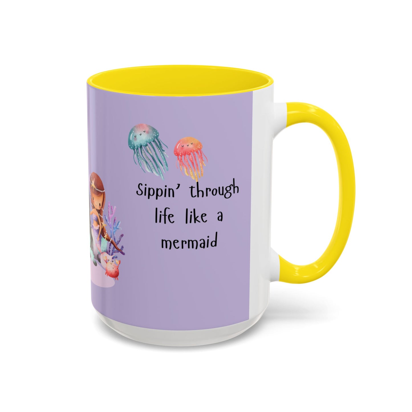 Coffee Mug - Mermaid Self-Love Design