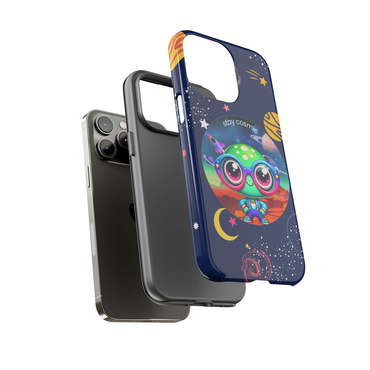 Out of This World - Cute Alien Phone Case with Space Vibes