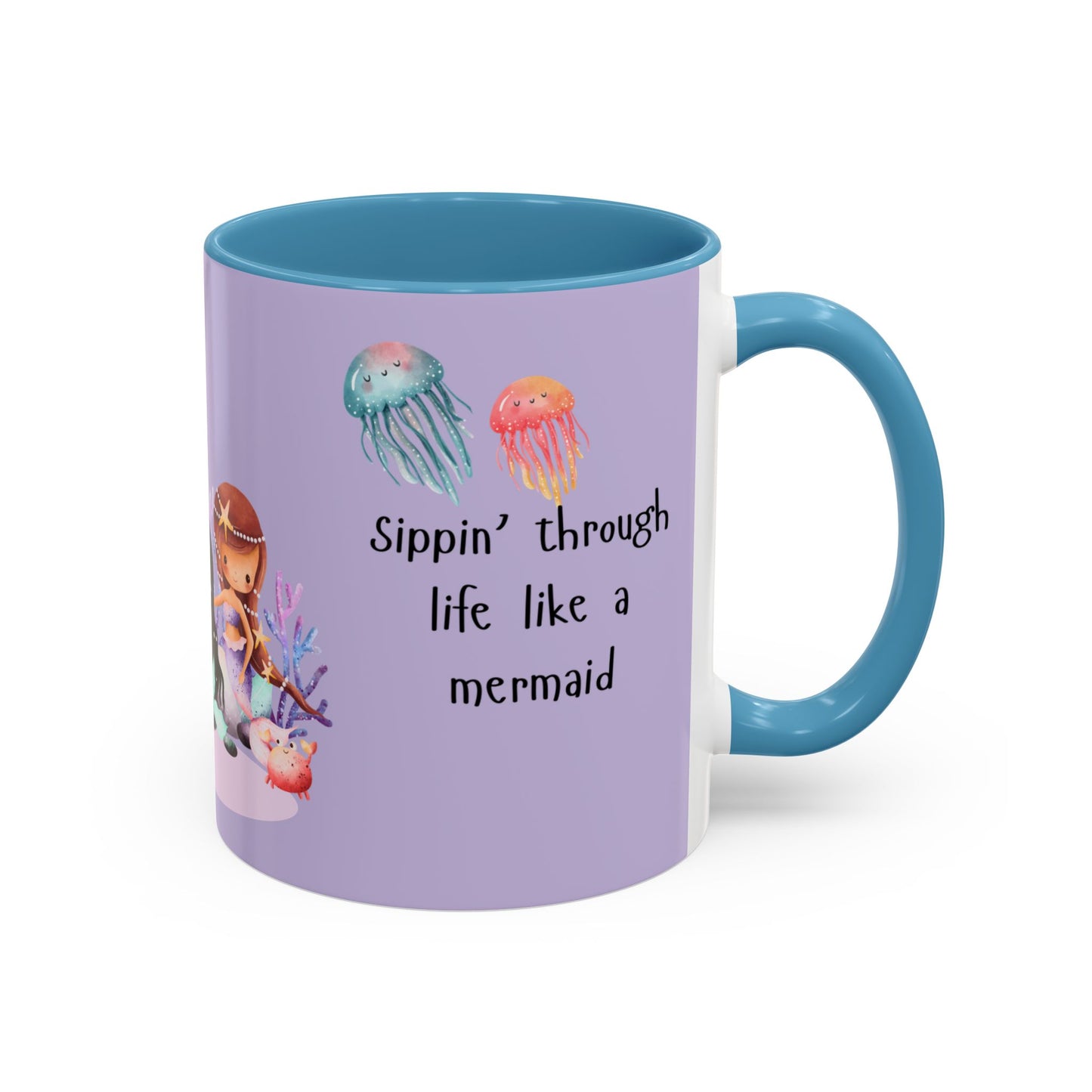 Coffee Mug - Mermaid Self-Love Design