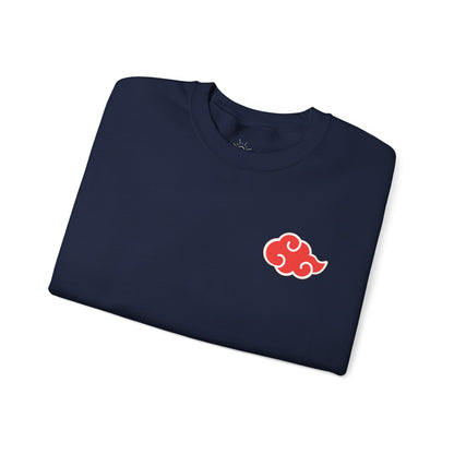 Unisex Akatsuki-Inspired Crewneck Sweatshirt – Cozy & Stylish