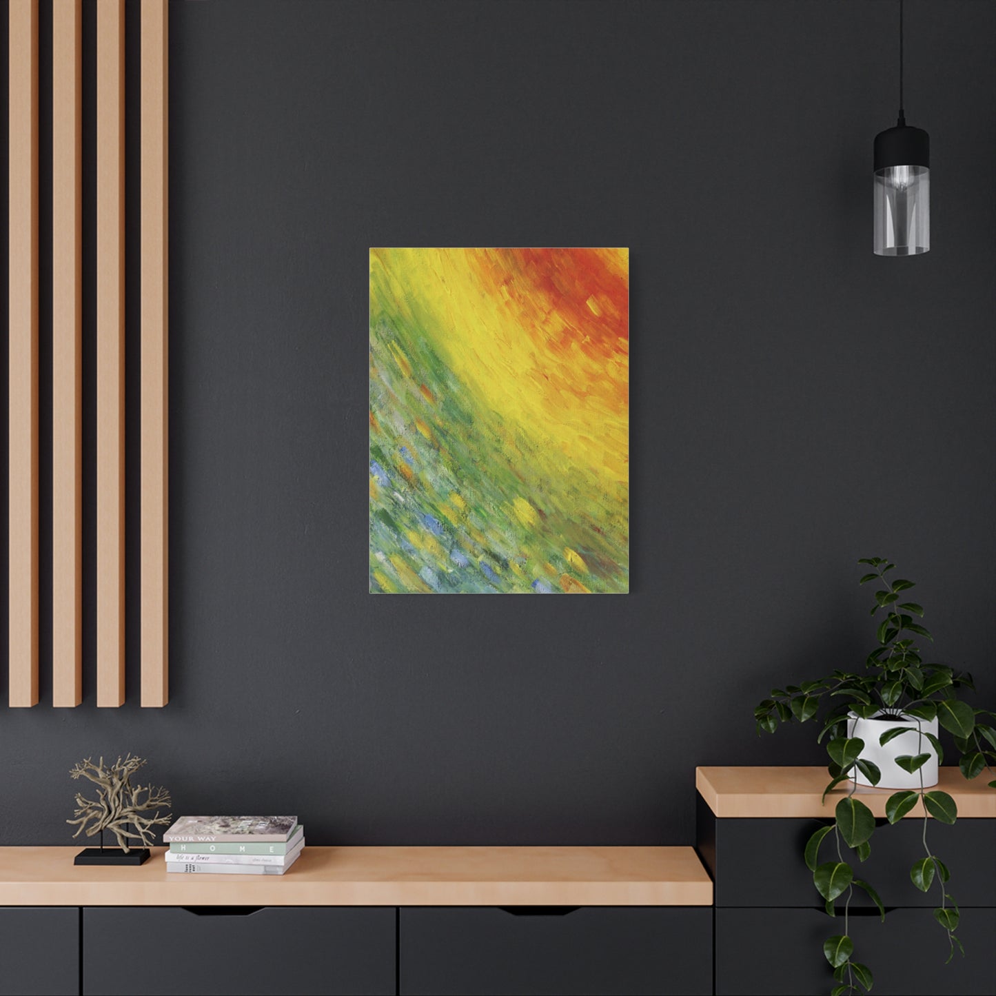 Vibrant Abstract Canvas – Aesthetic Wall Art for Modern Spaces