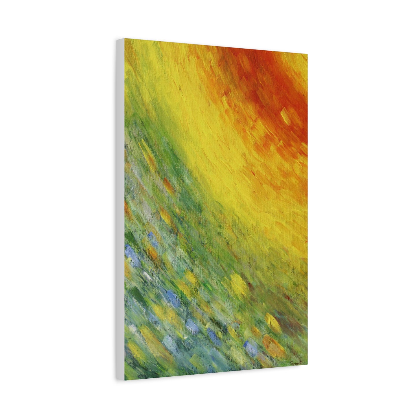 Vibrant Abstract Canvas – Aesthetic Wall Art for Modern Spaces