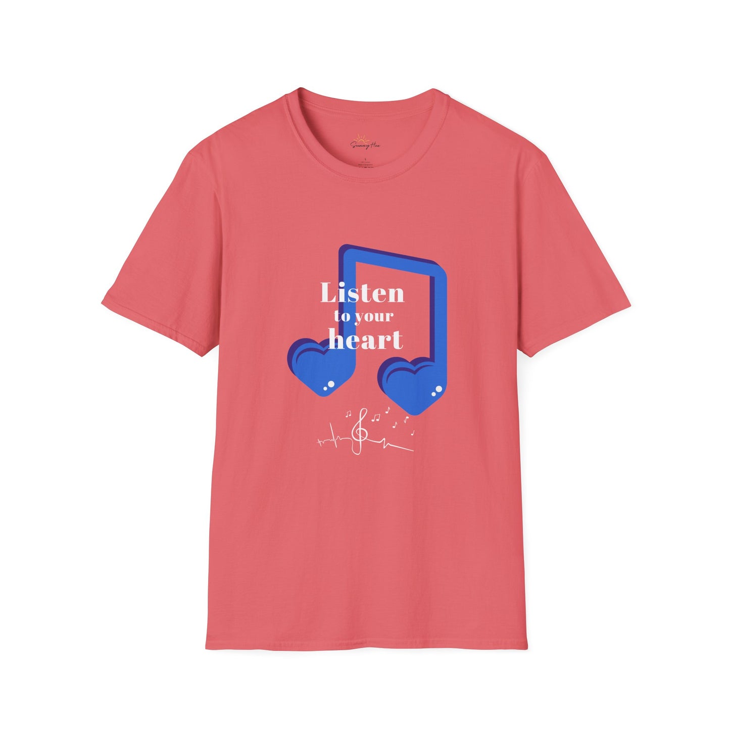 Live Music Graphic Tee – Casual T-Shirt for Audiophiles