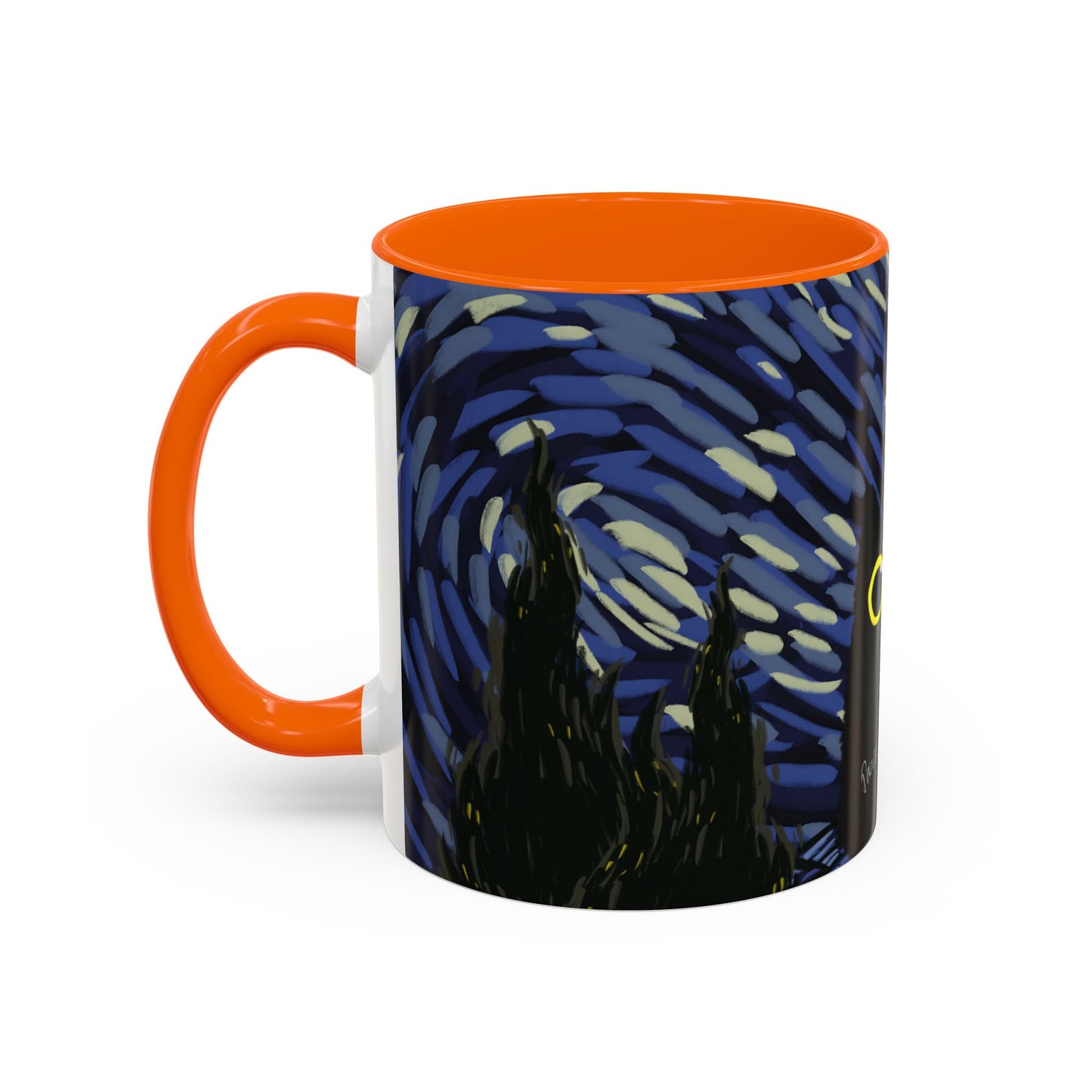 Starry Night-Inspired Mug (11, 15oz)