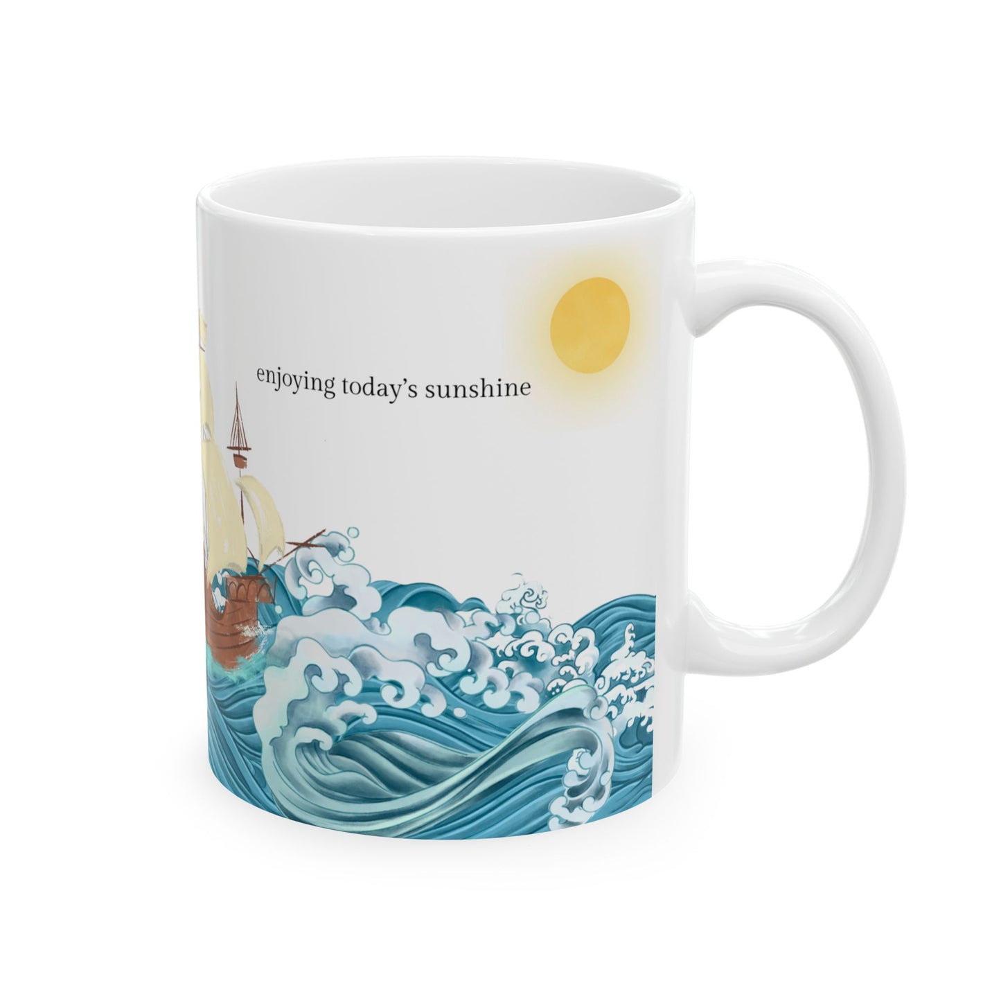 Nautical Adventure Ceramic Mug - 11oz & 15oz