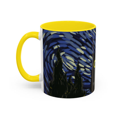 Starry Night-Inspired Mug (11, 15oz)