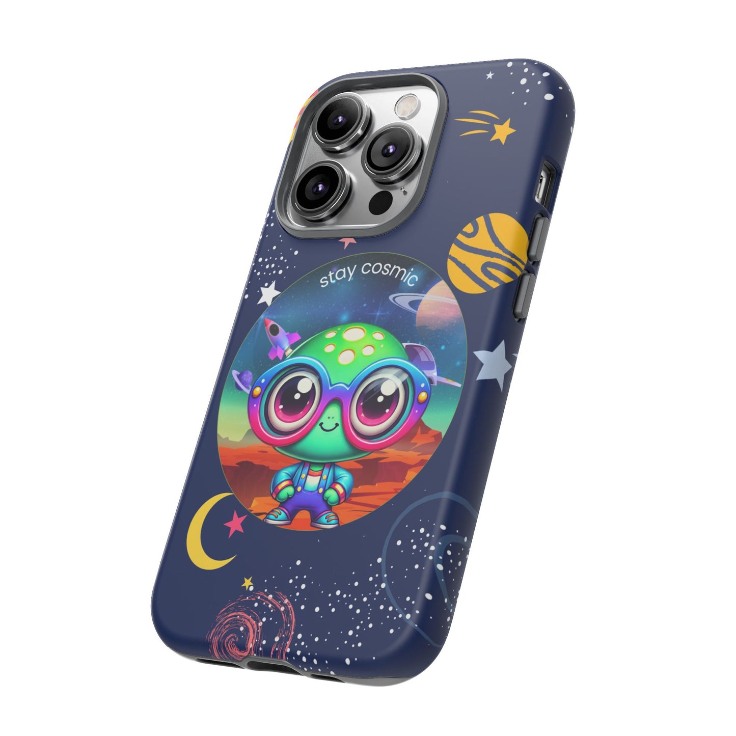 Out of This World - Cute Alien Phone Case with Space Vibes