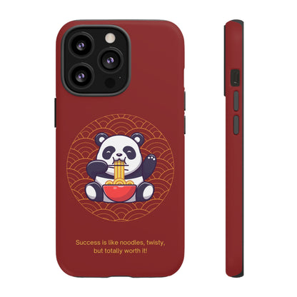 Panda Slurping Noodles Phone Case