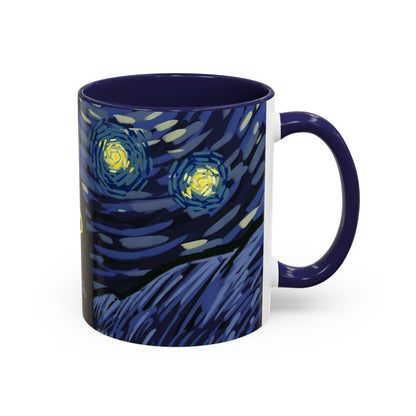 Starry Night-Inspired Mug (11, 15oz)