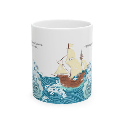 Nautical Adventure Ceramic Mug - 11oz & 15oz