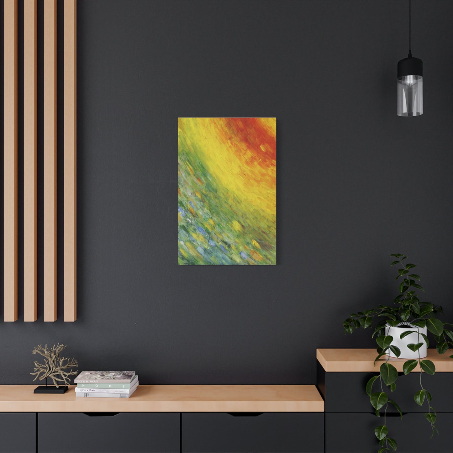 Vibrant Abstract Canvas – Aesthetic Wall Art for Modern Spaces