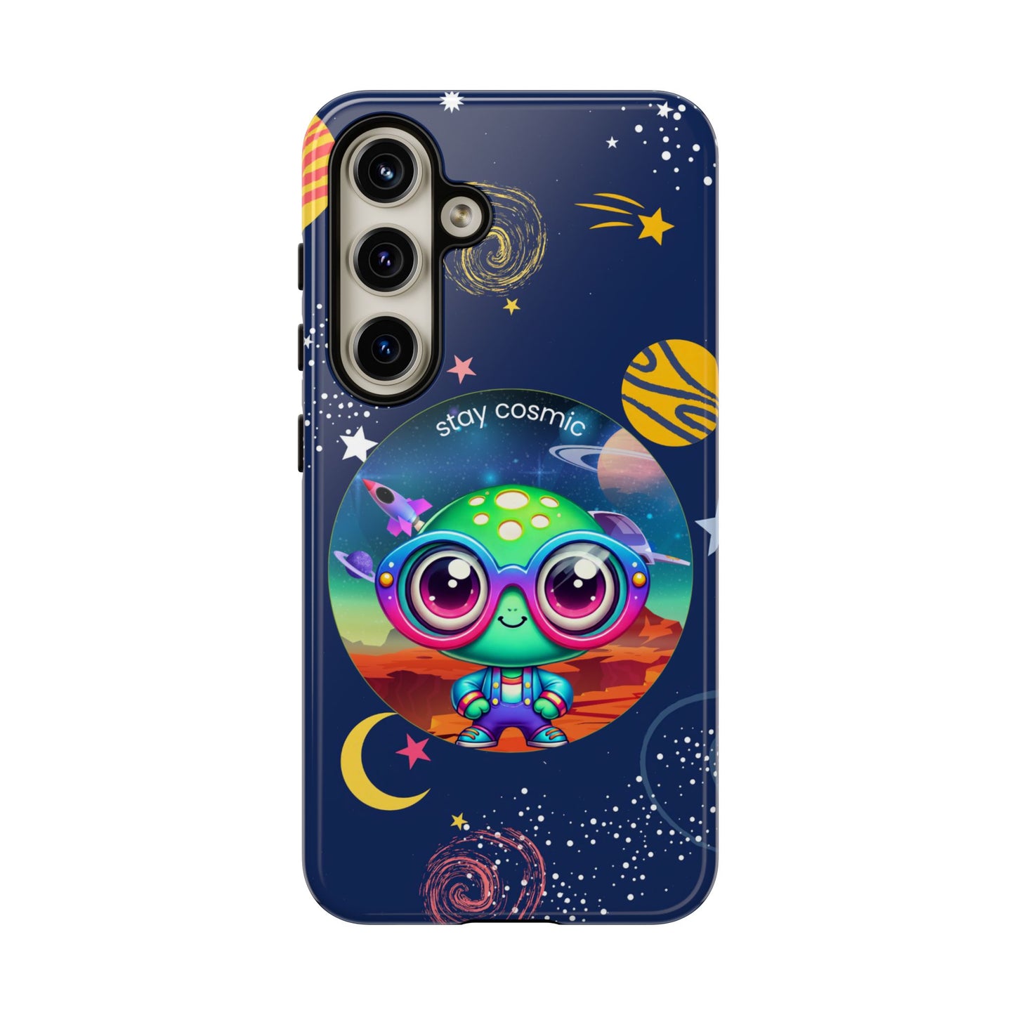 Out of This World - Cute Alien Phone Case with Space Vibes