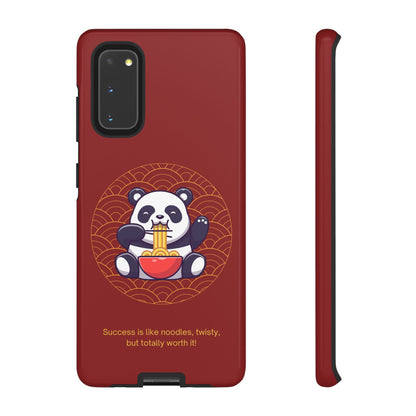 Panda Slurping Noodles Phone Case