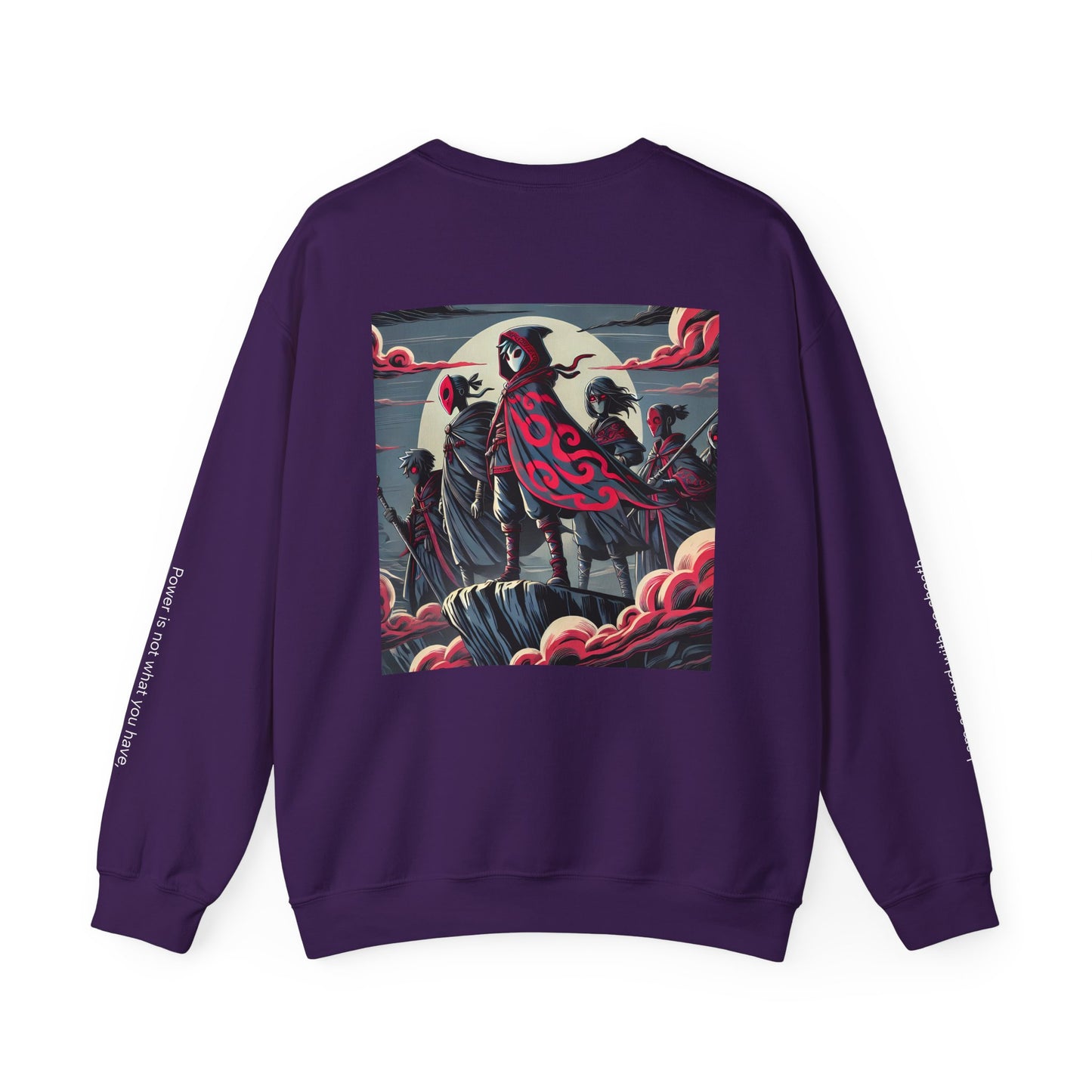 Unisex Akatsuki-Inspired Crewneck Sweatshirt – Cozy & Stylish