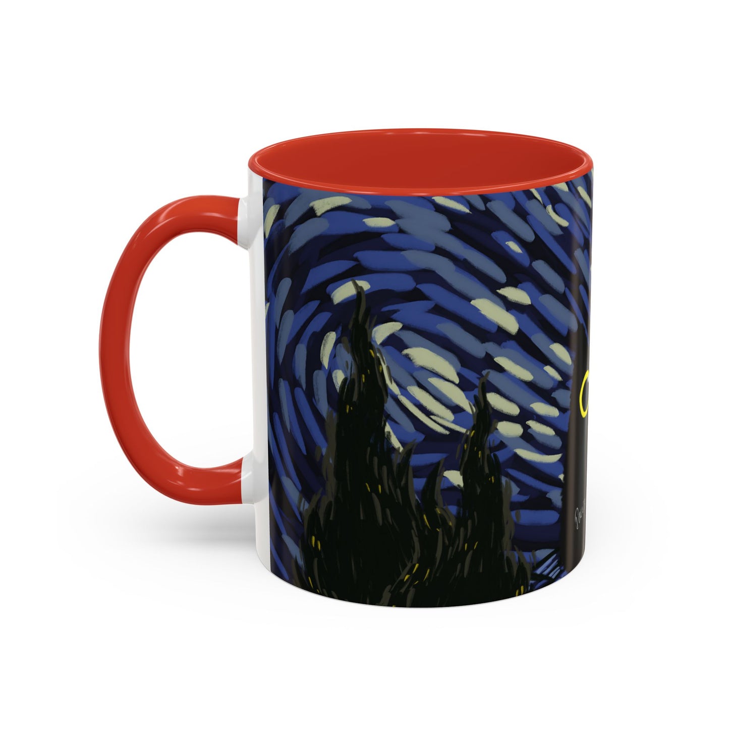 Starry Night-Inspired Mug (11, 15oz)