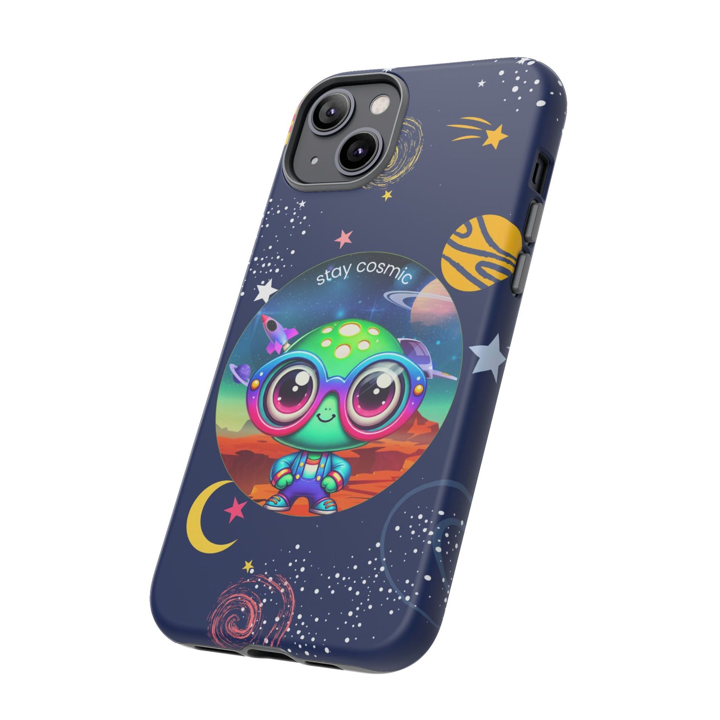 Out of This World - Cute Alien Phone Case with Space Vibes