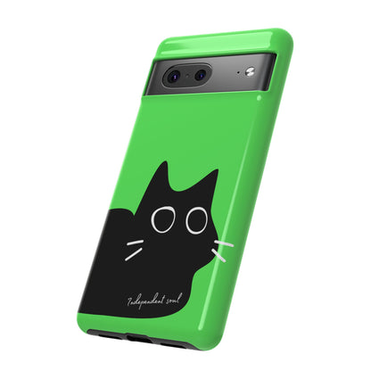 Cute Cat Minimalist Silhouette Phone Case