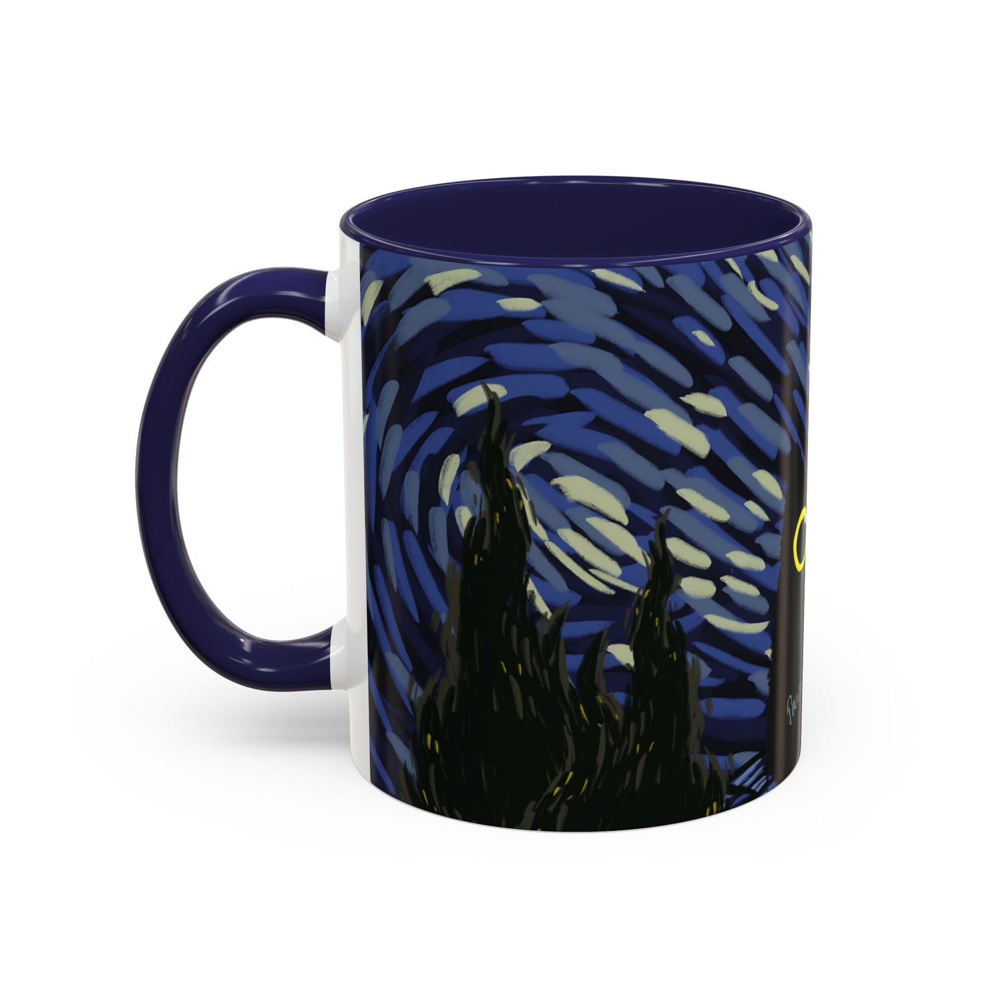 Starry Night-Inspired Mug (11, 15oz)