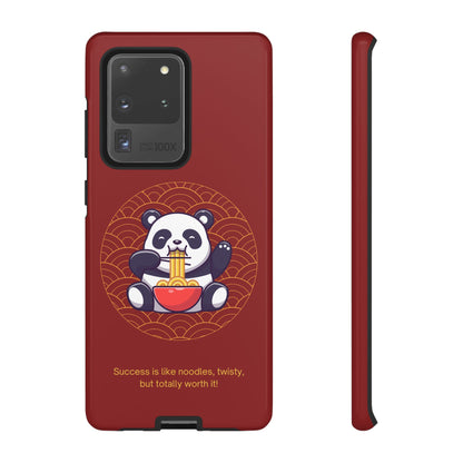 Panda Slurping Noodles Phone Case