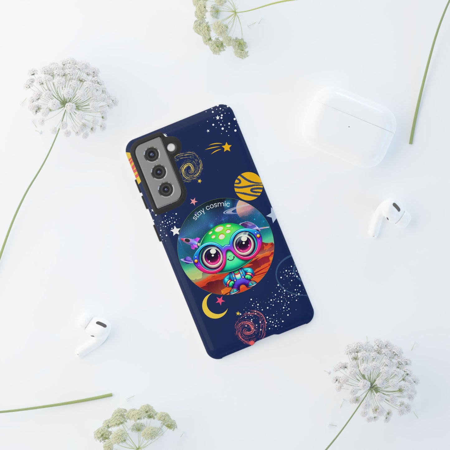 Out of This World - Cute Alien Phone Case with Space Vibes