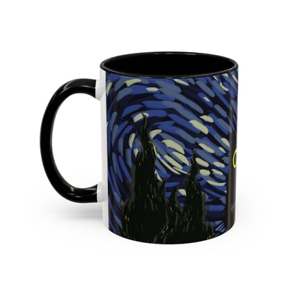 Starry Night-Inspired Mug (11, 15oz)