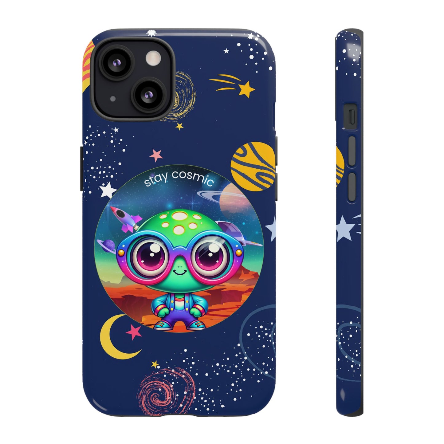 Out of This World - Cute Alien Phone Case with Space Vibes