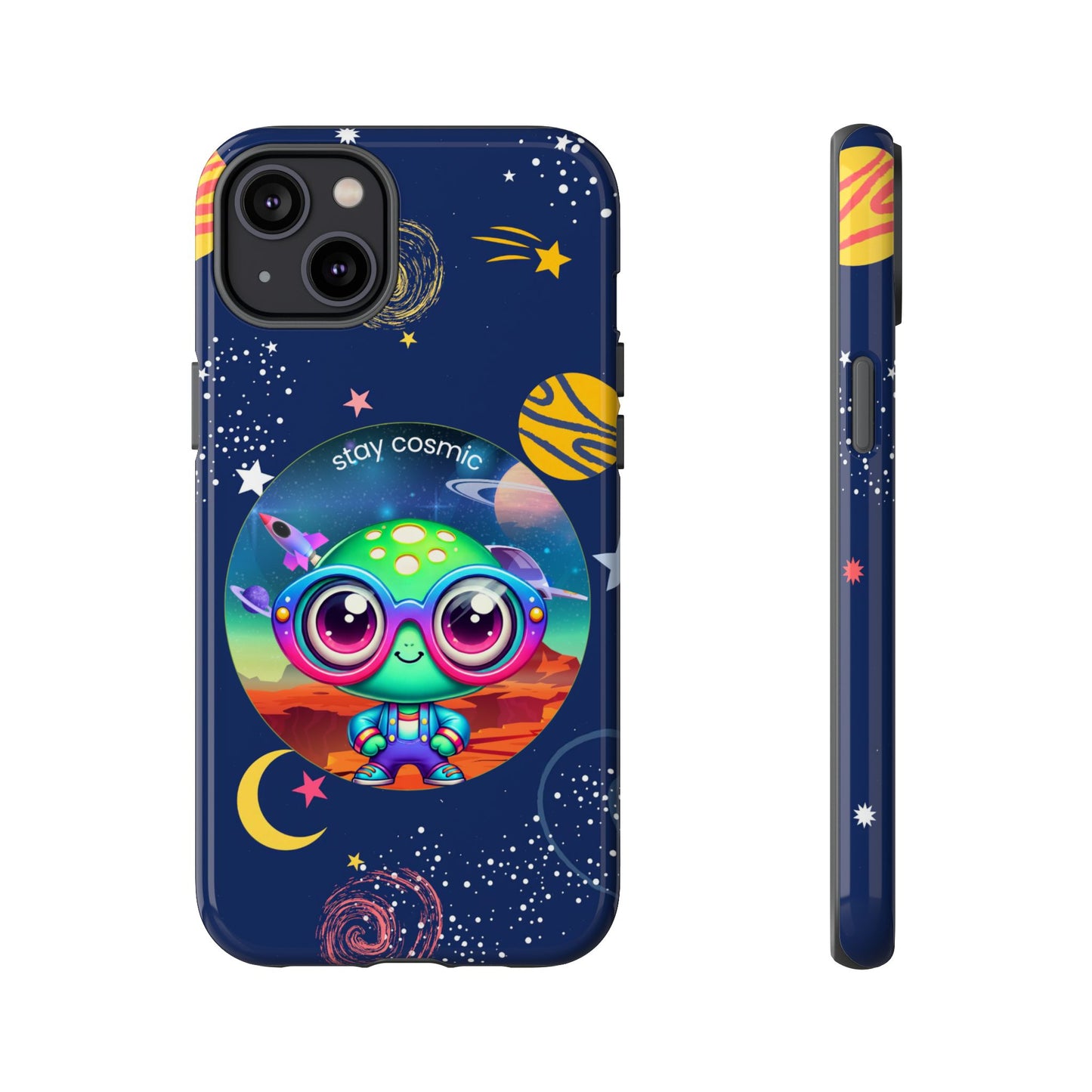 Out of This World - Cute Alien Phone Case with Space Vibes