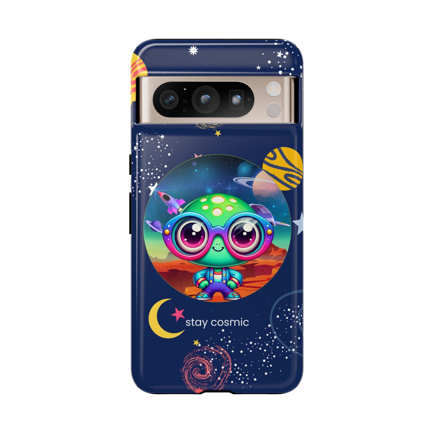 Out of This World - Cute Alien Phone Case with Space Vibes