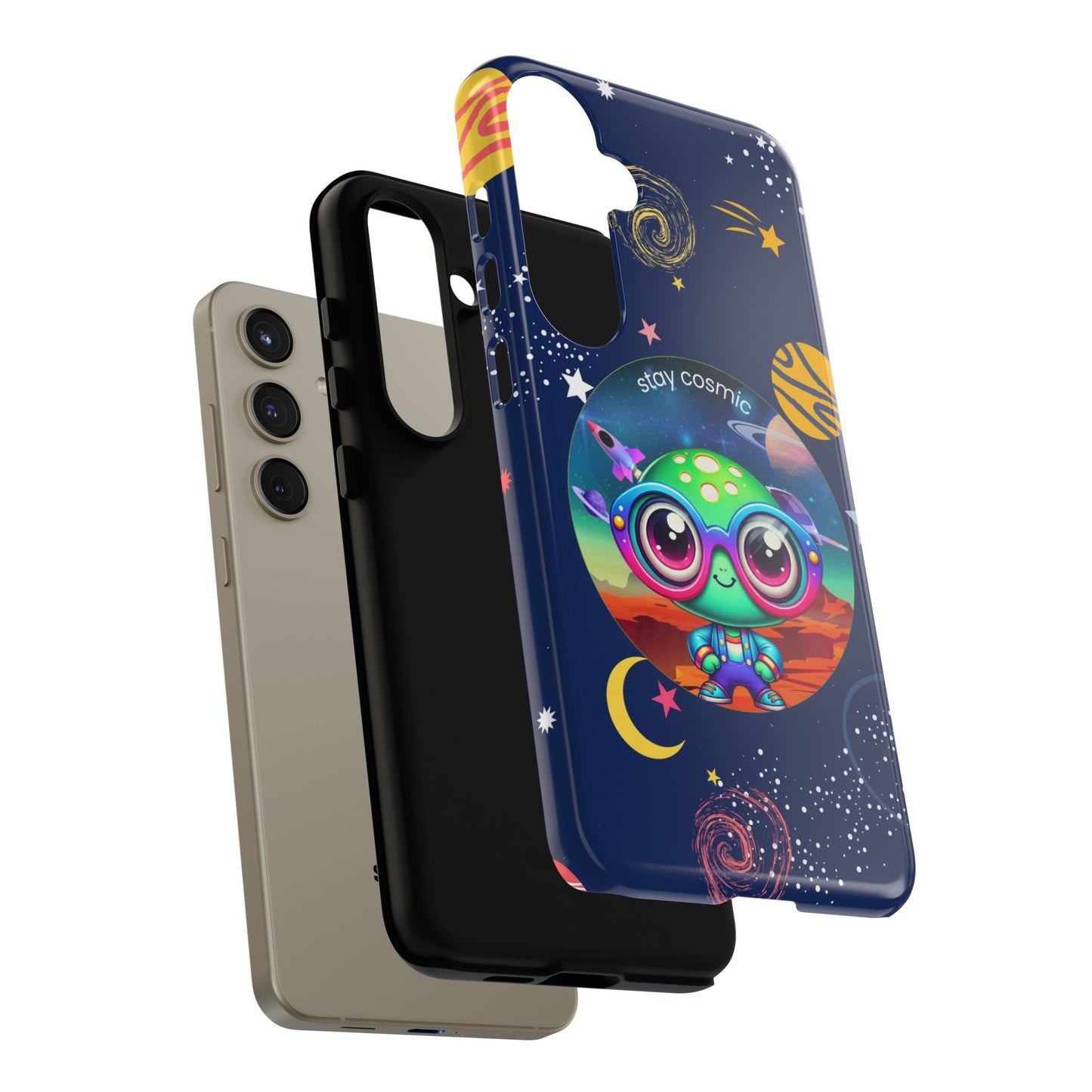 Out of This World - Cute Alien Phone Case with Space Vibes