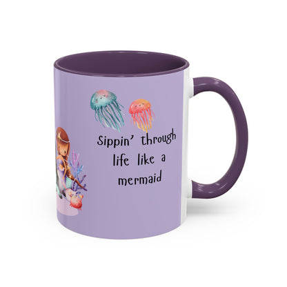 Coffee Mug - Mermaid Self-Love Design