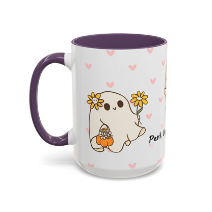 Adorable Animals Coffee Mug – 'Perk Up, Buttercup' Design