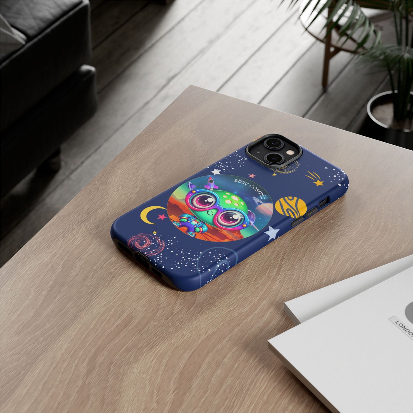 Out of This World - Cute Alien Phone Case with Space Vibes