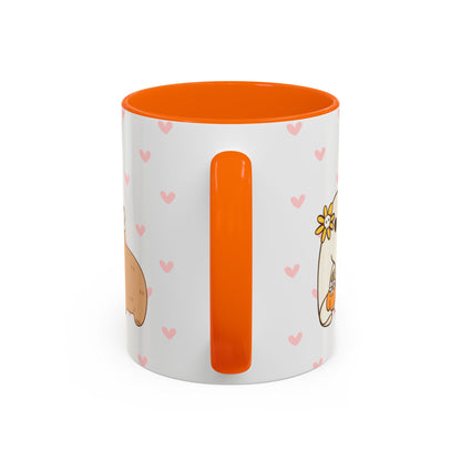 Adorable Animals Coffee Mug – 'Perk Up, Buttercup' Design