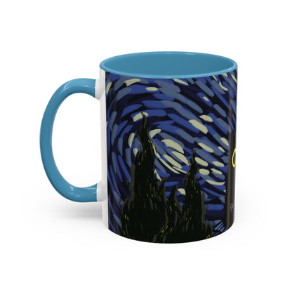 Starry Night-Inspired Mug (11, 15oz)