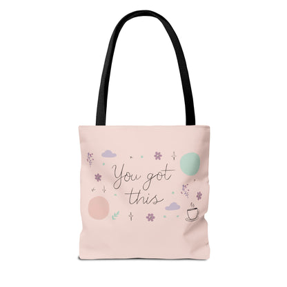 Cute Inspirational Tote Bag – You Got This