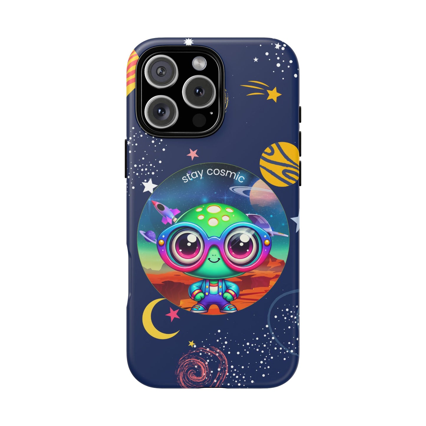 Out of This World - Cute Alien Phone Case with Space Vibes