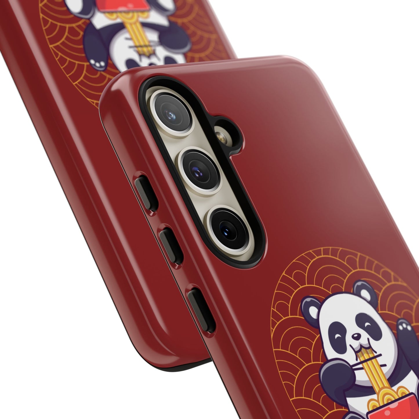 Panda Slurping Noodles Phone Case