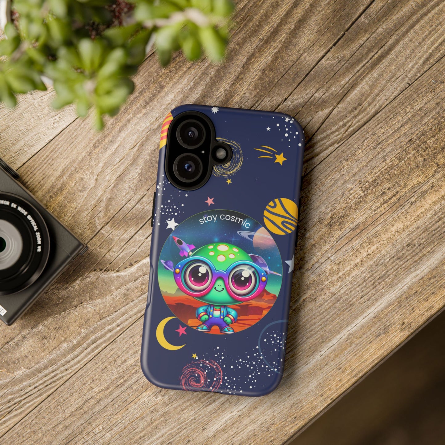 Out of This World - Cute Alien Phone Case with Space Vibes